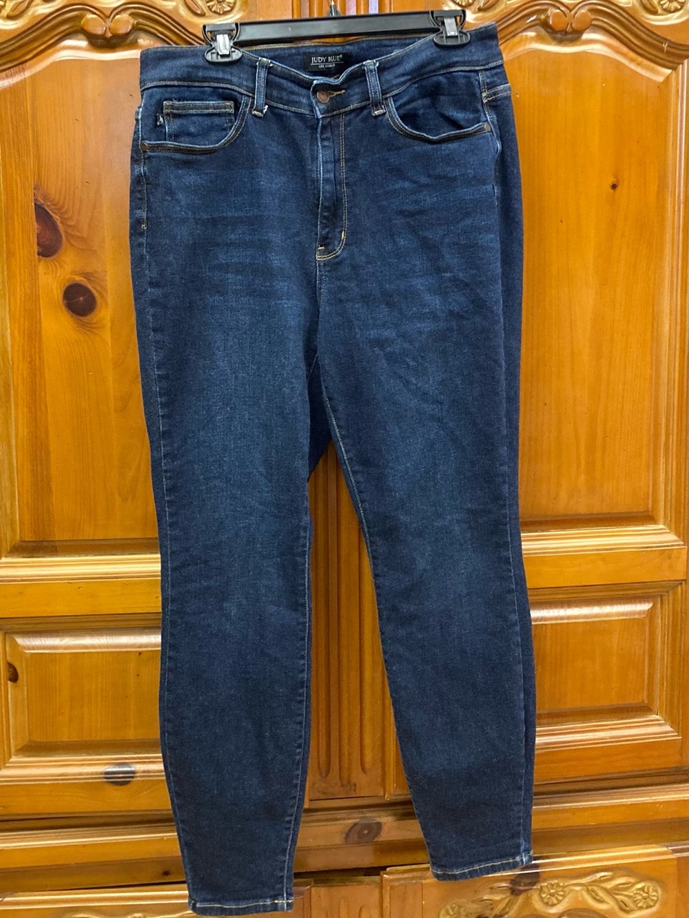Judy Blue Dark Wash Skinny Jeans Women’s 14W Stretch Plus Size